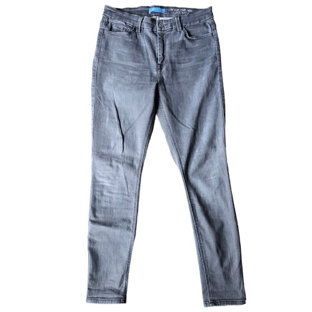 7 For All Mankind b(air) The High waist ankle Skinny GreyJeans. Size 29